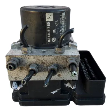 VW Golf Mk6 ABS Pump Modulator Module Part No. 1K0 614 517 BD (2009-2013) - Tested & Verified | Yennora Facility - View 1