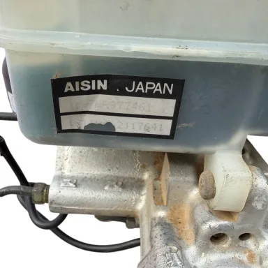 Genuine Mitsubishi Pajero NP ABS pump and hydraulic accumulator assembly Part No. MR977461, bench-tested at our Yennora NSW facility for 2002–2006 models. - View 1