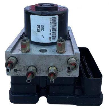 Genuine Suzuki Swift ABS pump and control module assembly Part No. 63J0, clean-tested and unbolted at our Yennora NSW salvage center for 2004–2011 models. - View 1