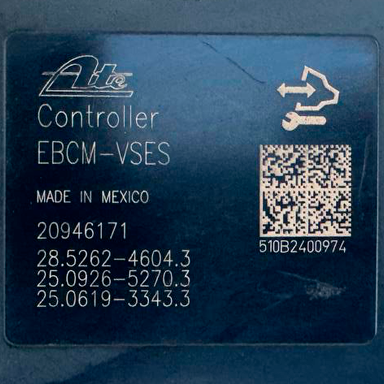 Genuine Holden Captiva CG ABS Pump Modulator 20946179 Australia - View 4