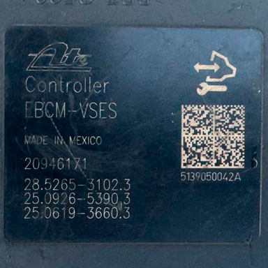 Genuine Holden Captiva CG ABS Pump Modulator 95112922 Australia - View 3