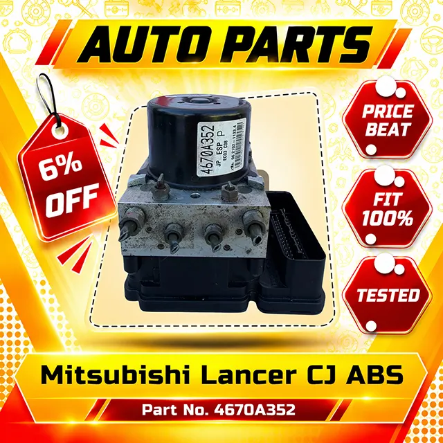 Mitsubishi Lancer CJ ABS Pump Modulator Module Part No. 4670A352 (2007–2015)