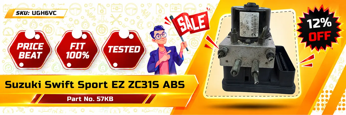 Suzuki Swift Sport EZ ZC31S ABS Pump Modulator Unit Part No. 57KB (2005–2011)